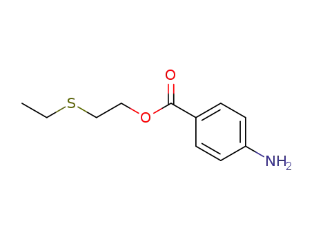 4-Aminobenzoic acid 2-(ethylthio)ethyl ester