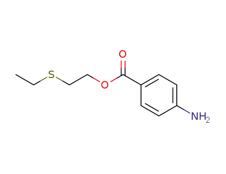 4- 아미노 벤조산 2- (에틸 티오) 에틸 에스테르