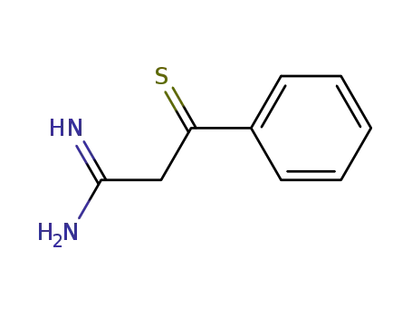 3-phenyl-3-thioxo-propionamidine