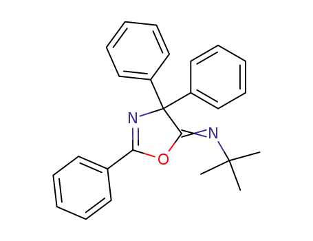 <i>tert</i>-butyl-(2,4,4-triphenyl-4<i>H</i>-oxazol-5-ylidene)-amine