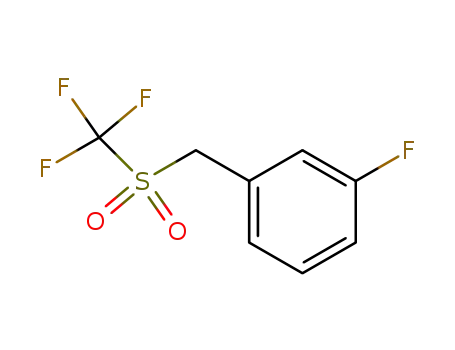 3-fluorophenylmethyl trifluoromethyl sulfone