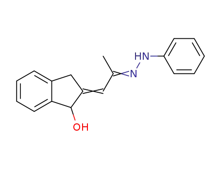 1-Hydroxy-2-(2-phenylhydrazonopropyliden)indan