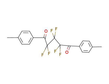 Molecular Structure of 25871-02-7 (2,2,3,3,4,4-Hexafluoro-1,5-di-p-tolyl-pentane-1,5-dione)
