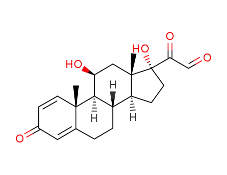 Molecular Structure of 22420-16-2 (21-Dehydroprednisolone)