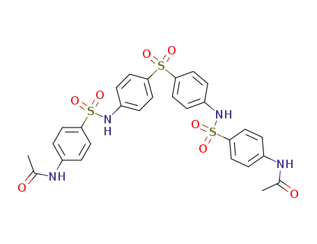bis-{4-[(<i>N</i>-acetyl-sulfanilyl)-amino]-phenyl}-sulfone