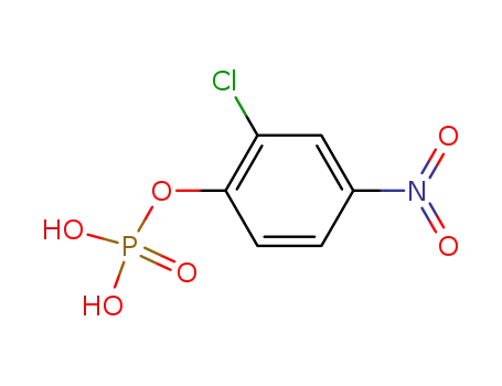 Molecular Structure of 14957-98-3 (2-Chloro-4-nitrophenyl phosphate)