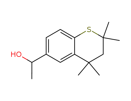 2,2,4,4-tetramethylthiochroman-6-(1-hydroxyethane)
