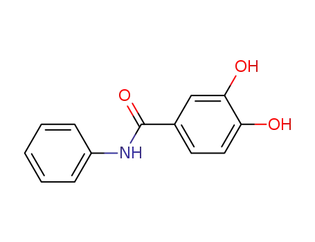Molecular Structure of 52189-58-9 (BenzaMide, 3,4-dihydroxy-N-phenyl-)