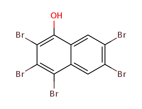 2,3,4,6,7-pentabromo-[1]naphthol