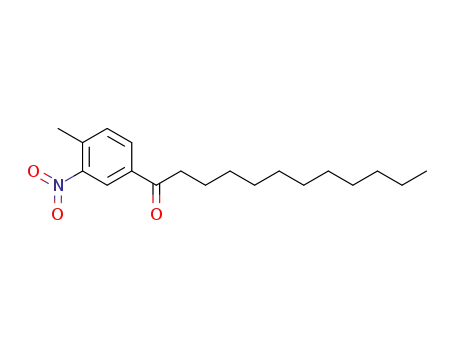 Molecular Structure of 50671-18-6 (4-Methyl-3-nitrolaurophenone)