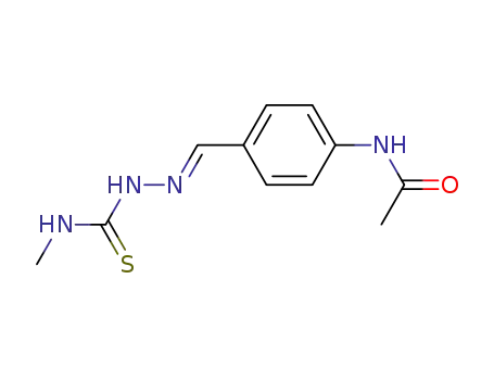 acetic acid-[4-(4-methyl-thiosemicarbazonomethyl)-anilide]