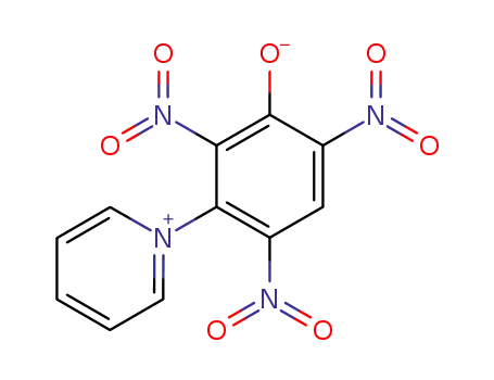 Molecular Structure of 23872-88-0 (1-(3-hydroxy-2,4,6-trinitro-phenyl)-pyridinium betaine)
