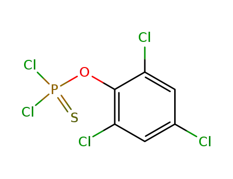 O-(2,4,6-트리클로로페닐)포스포로디클로로리도티온산염