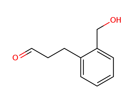 Hydrocinnamaldehyde, o-(hydroxymethyl)- (8CI)