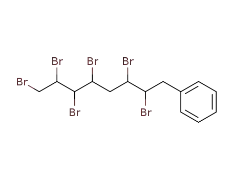 1-Phenyl-2,3,5,6,7,8-hexabromoctan