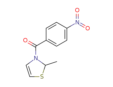2-methyl-3-(4-nitro-benzoyl)-2,3-dihydro-thiazole