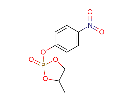 4-Methyl-2-<4-nitro-phenoxy>-1,3,2-dioxaphospholan-2-oxid