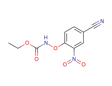 N-<2-Nitro-4-cyan-phenoxy>-urethan