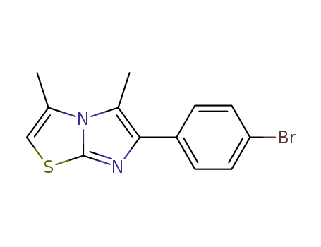 6-(4-bromo-phenyl)-3,5-dimethyl-imidazo[2,1-<i>b</i>]thiazole