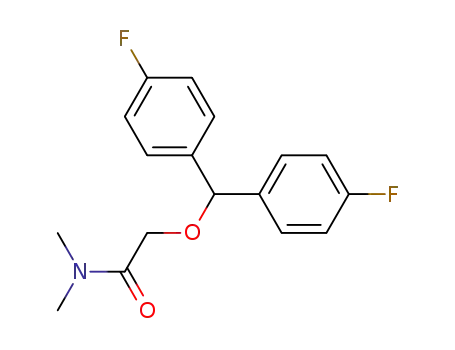 2-[Bis-(4-fluoro-phenyl)-methoxy]-N,N-dimethyl-acetamide