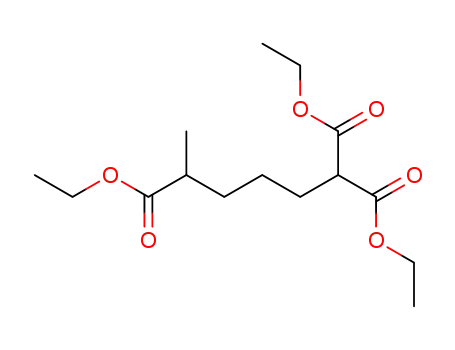 Molecular Structure of 79333-40-7 (1,1,5-Hexanetricarboxylic acid, triethyl ester)