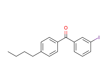 4-N-부틸-3'-요오도벤조페논