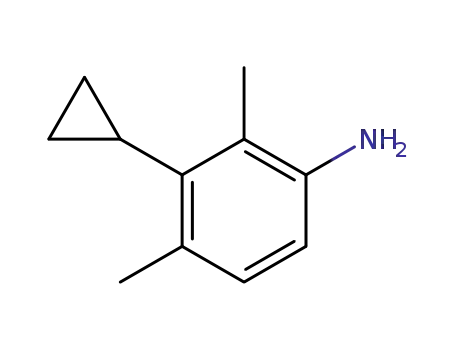 3-Amino-1-cyclopropyl-2,6-dimethylbenzol