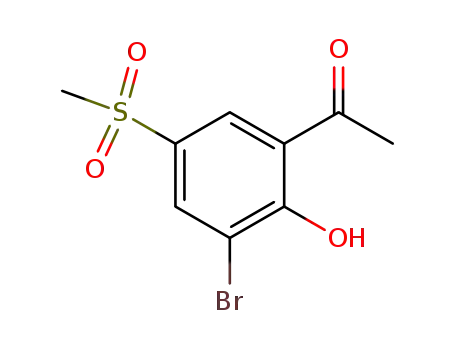 1-(3-Bromo-2-hydroxy-5-methanesulfonyl-phenyl)-ethanone