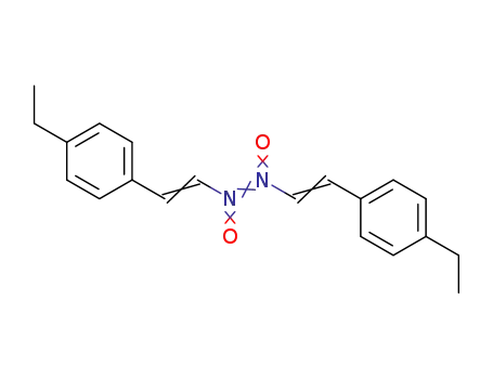 Bis-[(E)-2-(4-ethyl-phenyl)-vinyl]-diazene N,N'-dioxide