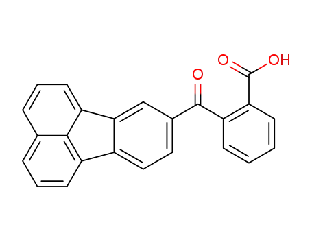 Molecular Structure of 351005-20-4 (Benzoic acid, 2-(8-fluoranthenylcarbonyl)-)