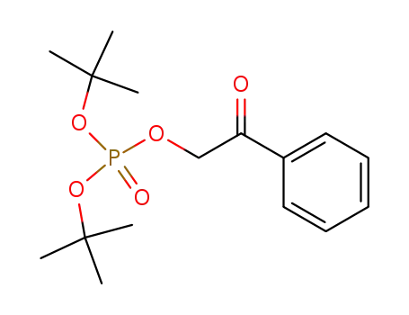 Phosphoric acid di-tert-butyl ester 2-oxo-2-phenyl-ethyl ester