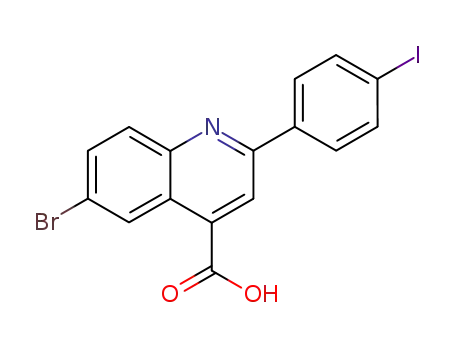 6-브로모-2-(4-요오도-페닐)-퀴놀린-4-카르복실산
