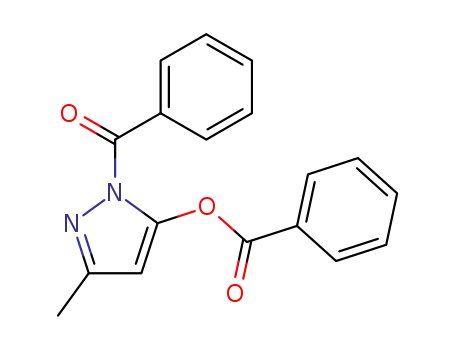1-benzoyl-5-benzoyloxy-3-methyl-1<i>H</i>-pyrazole
