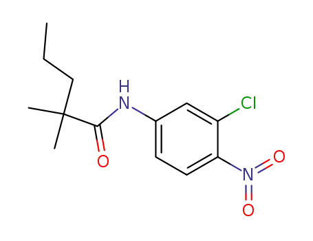 2,2-Dimethyl-pentanoic acid (3-chloro-4-nitro-phenyl)-amide