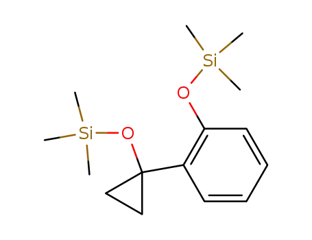 1-Trimethylsilanyloxy-2-(1-trimethylsilanyloxy-cyclopropyl)-benzene