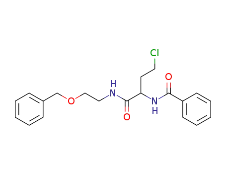 2-benzoylamino-<i>N</i>-(2-benzyloxy-ethyl)-4-chloro-butyramide
