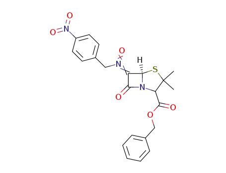 6-[(4-nitro-benzyl)-oxy-imino]-penicillanic acid benzyl ester