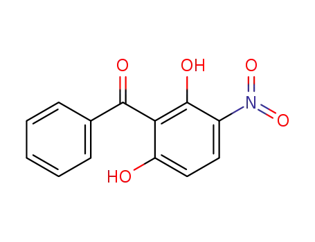 2,6-dihydroxy-3-nitro-benzophenone
