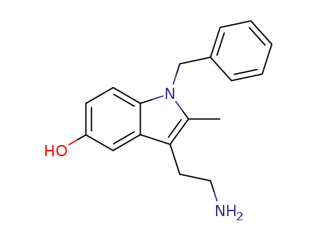 3-(2-amino-ethyl)-1-benzyl-2-methyl-indol-5-ol