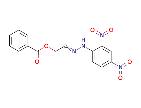 benzoyloxy-acetaldehyde-(2,4-dinitro-phenylhydrazone)