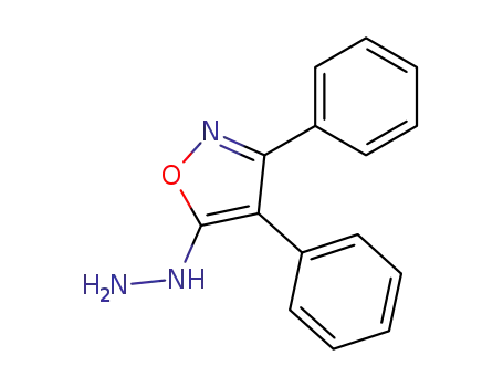 Isoxazole, 5-hydrazino-3,4-diphenyl-