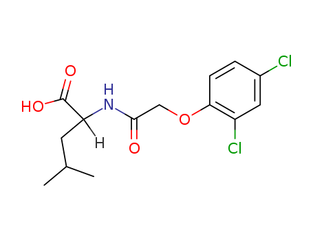 Leucine,N-[(2,4-dichlorophenoxy)acetyl]- (9CI) cas  80913-69-5