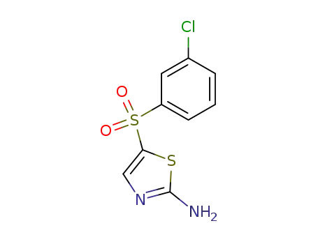 5-(3-chloro-benzenesulfonyl)-thiazol-2-ylamine