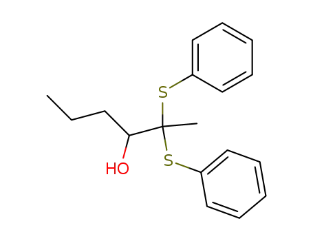 2,2-Bis-(phenylthio)-hexan-3-ol
