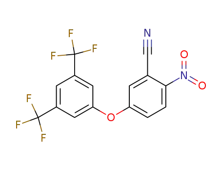 5-(3,5-Bis-trifluoromethyl-phenoxy)-2-nitro-benzonitrile