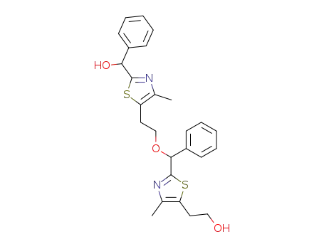 2-[2-({2-[2-(hydroxy-phenyl-methyl)-4-methyl-thiazol-5-yl]-ethoxy}-phenyl-methyl)-4-methyl-thiazol-5-yl]-ethanol