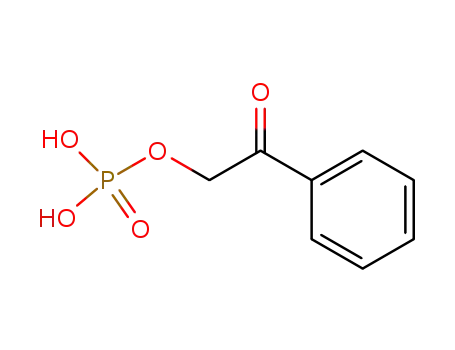 Molecular Structure of 54857-42-0 (1-phenyl-2-phosphonooxy-ethanone)