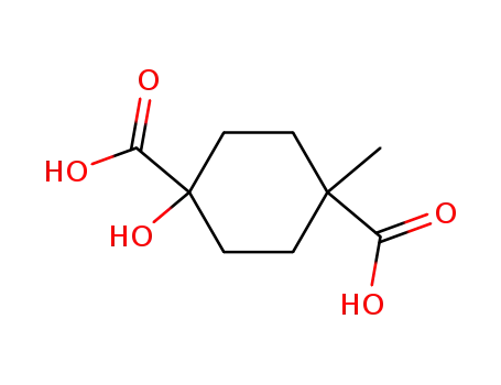 1-Hydroxy-4-methyl-cyclohexan-1,4-dicarbonsaeure