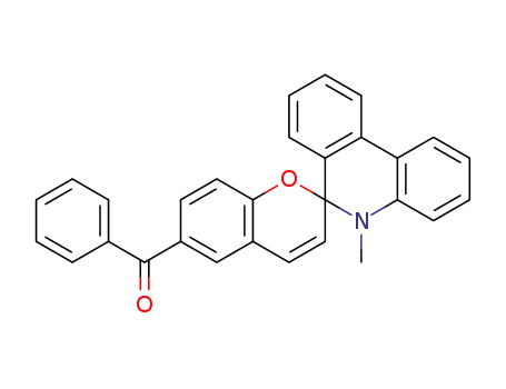 (5'-methyl-5'<i>H</i>-spiro[chromene-2,6'-phenanthridin]-6-yl)-phenyl-methanone