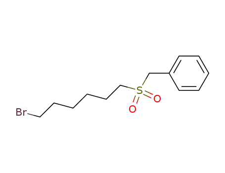 Molecular Structure of 5755-79-3 (6-Benzylsulfonyl-hexylbromid)